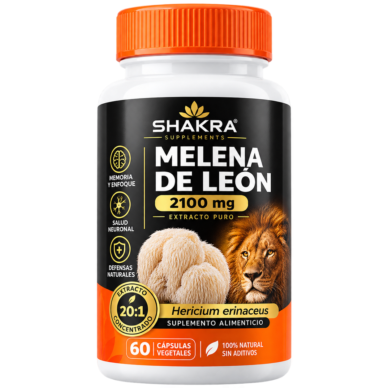 Melena de León 2100 mg