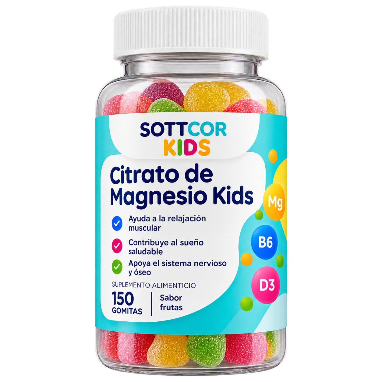 Citrato de Magnesio Kids