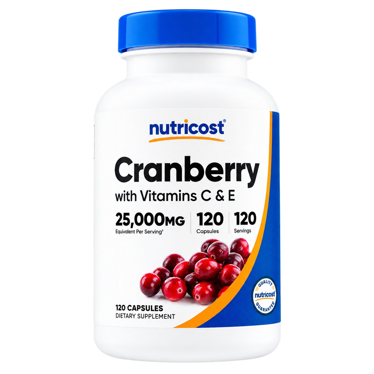 Cranberry con Vitaminas C y E 25,000 mg