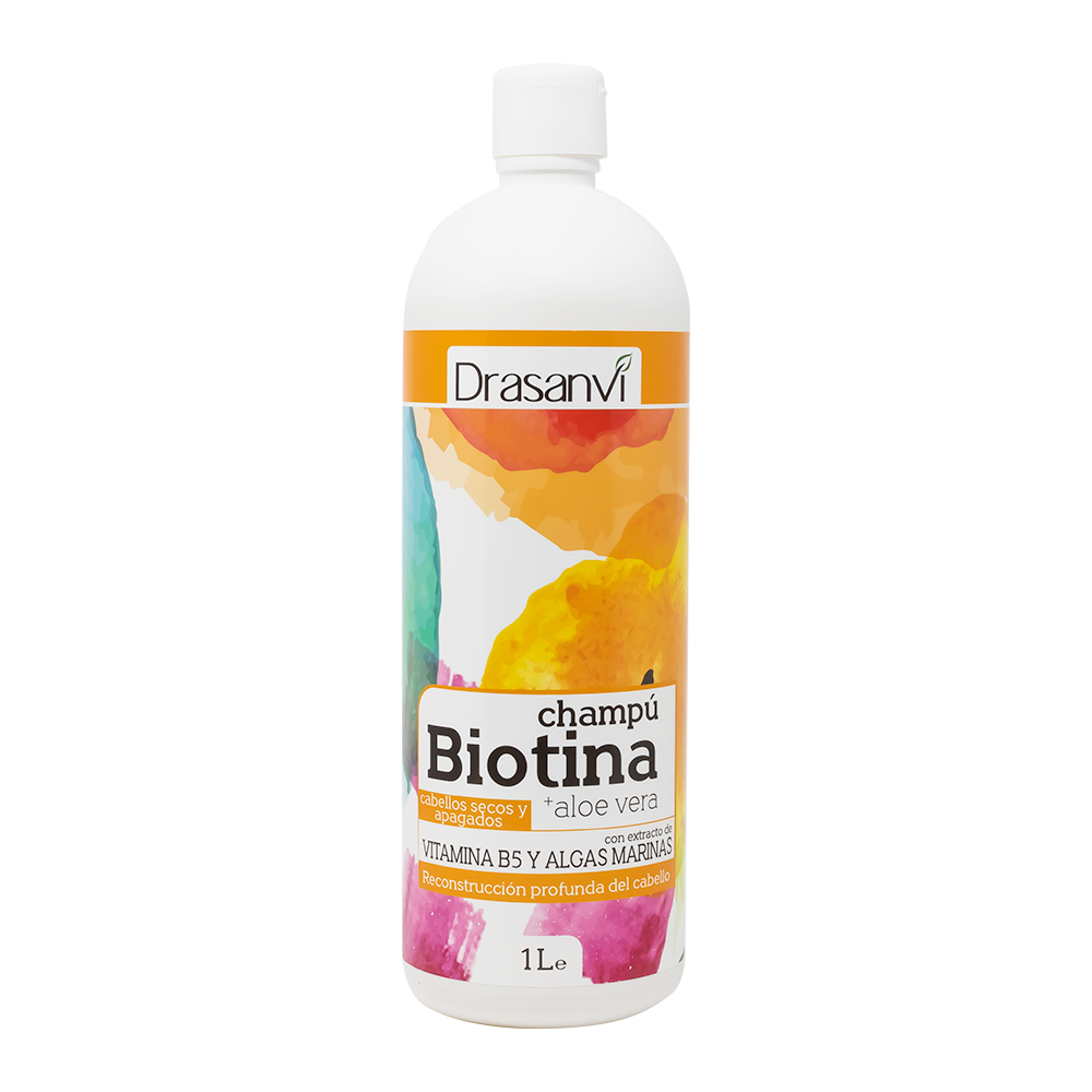 Champú Biotina + Aloe Vera Cabellos Secos