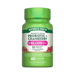 Women's Daily Probiotic + Cranberry 5 Billion