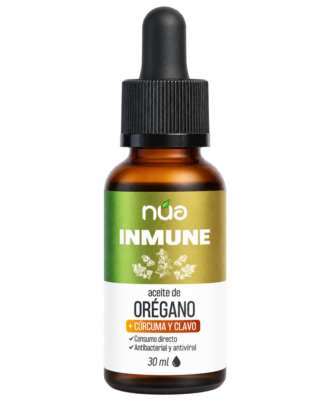 Inmune Aceite de Orégano + Cúrcuma y Clavo
