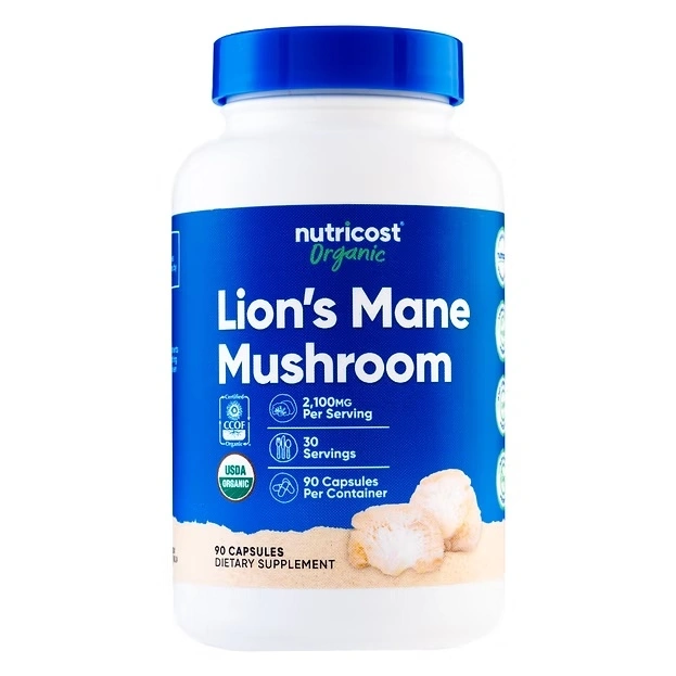 Organic Lion's Mane Mushroom 2,100 mg