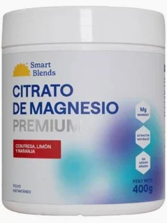 Citrato de Magnesio Premium Fresa, Limón y Naranja