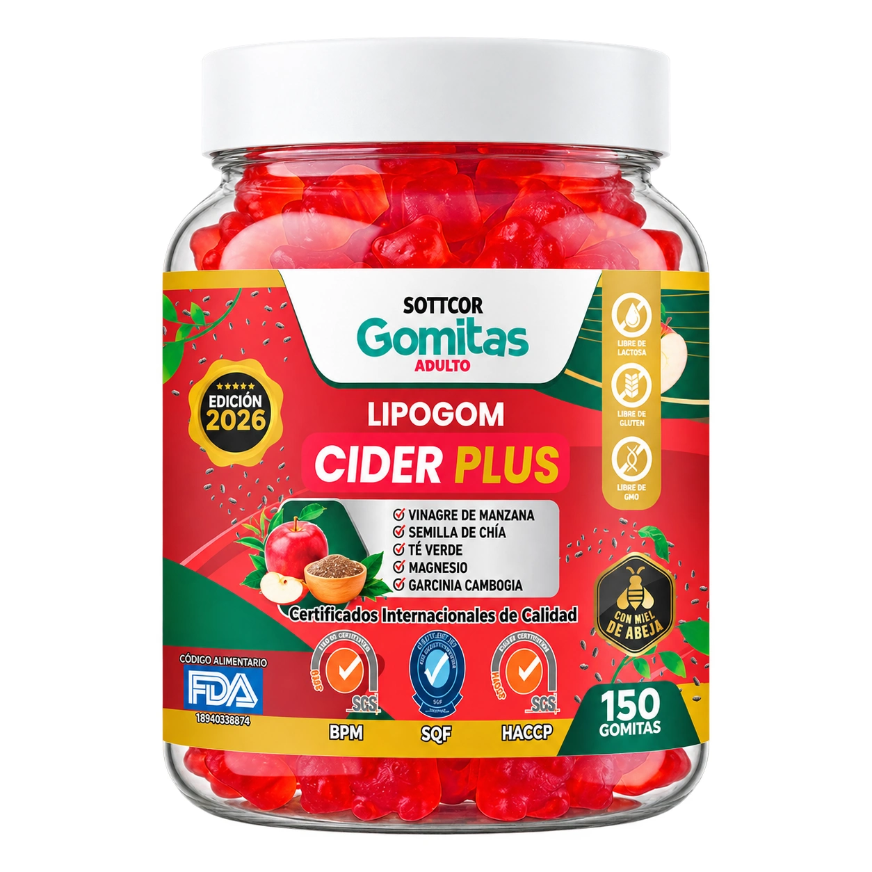 Lipogom Cider Plus